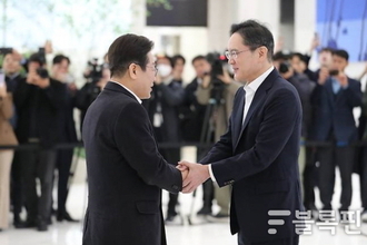 “삼성 잘 돼야” 이재명 대표 덕담에 이재용 회장이 화답한 말은?