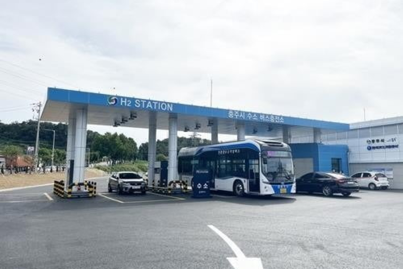 이미지ㅣ충주 수소버스충전소