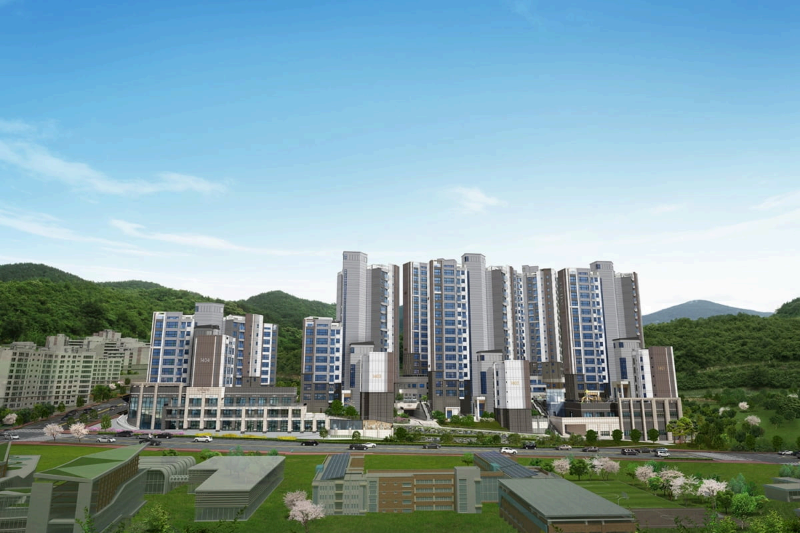 서울은평뉴타운 디에트르 더퍼스트 투시도. 이미지ㅣ대방건설