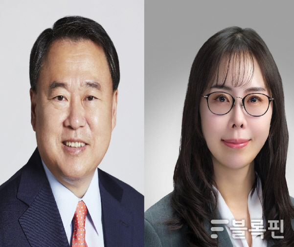 양인집(왼쪽) 신임 사외이사 후보와 전묘상 신임 사외이사 후보 사진|신한금융지주