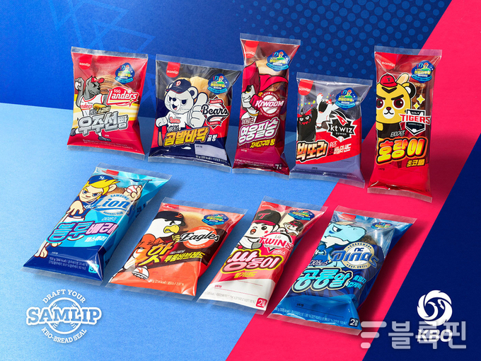삼립 ‘크보빵’ 1000만개 판매. 이미지ㅣSPC삼립