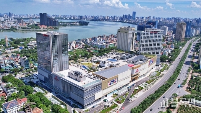 롯데몰 웨스트레이크 하노이 단지 전경. 사진ㅣ롯데쇼핑