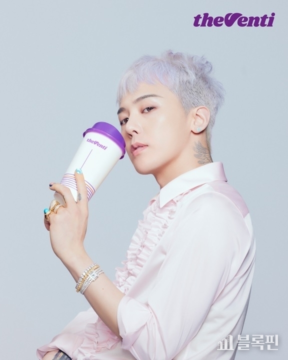 더벤티 브랜드 공식 모델 G-DRAGON. 사진ㅣ더벤티