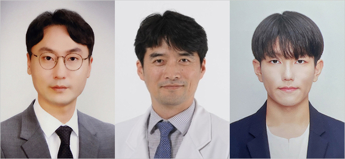 왼쪽부터 감진규 교수, 이재혁 교수, 최원준 석사과정생. 사진ㅣ부산대학교 