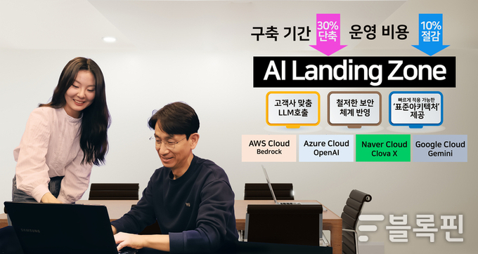 SK C&C '산업 맞춤 AI 랜딩존 클라우드 서비스'. 사진ㅣSK C&C