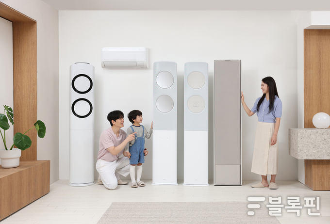 AI 기능을 탑재한 삼성전자 2025년 에어컨 신제품 라인업. 사진ㅣ삼성전자