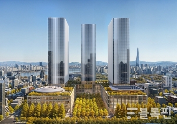서울 강남구 삼성동 내 추진 중인 GBC 디자인 조감도 이미지|현대차그룹