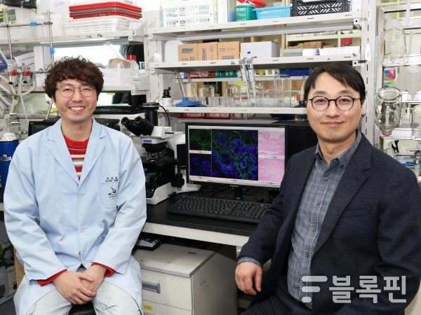 부산대 연구진 유진욱 교수, 이주호 박사. 사진ㅣ부산대학교 