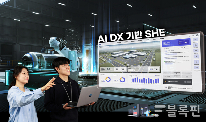 SK C&C ‘제조 산업 특화 AI DX 기반 SHE 서비스’. 사진|SK C&C
