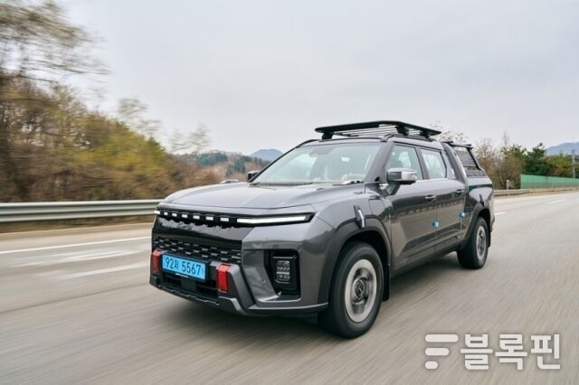 무쏘 EV 사진|KGM