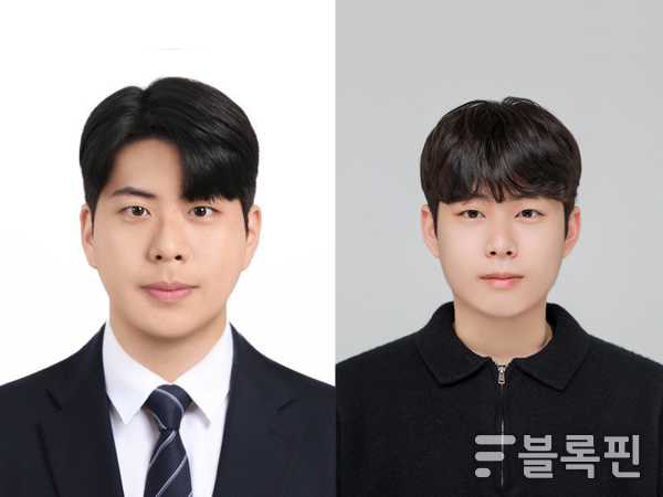 왼쪽부터 강승호, 장현우 학생. 사진ㅣ국립한국해양대학교 