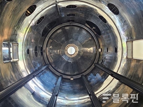 부산대 우주환경 진공시험시설. 사진ㅣ부산대학교 