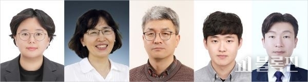 서지연, 김윤희, 권오필, 정경호, 이경석. 사진ㅣ부산대학교 