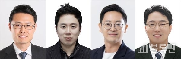 연구진-왼쪽부터 정재웅 스티브박 박성준 이건희 교수. 사진ㅣ부산대학교 