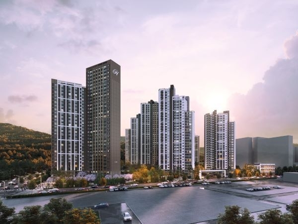 힐스테이트 회룡역파크뷰 투시도. 이미지ㅣ현대건설