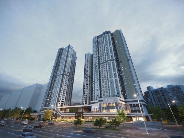 망포역 푸르지오 르마크 투시도. 이미지ㅣ대우건설