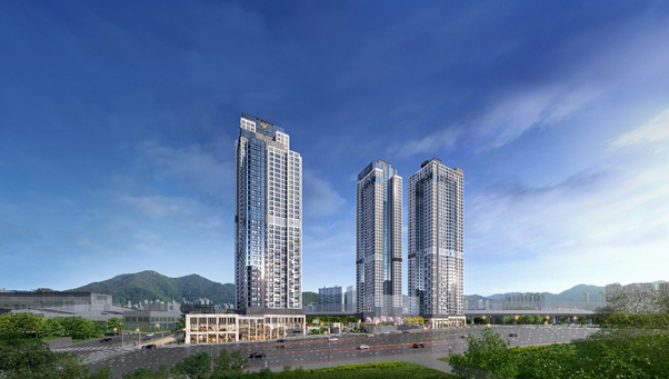 평촌 롯데캐슬 르씨엘 투시도. 이미지ㅣ롯데건설