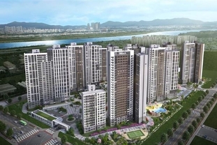 풍무역세권 수자인 그라센트, 1순위 전 타입 마감