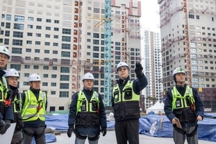 현대건설, 동절기 안전점검 릴레이 돌입…현장 예방활동 강화