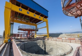 DL이앤씨, 욕망산 120m 수직터널 굴착 완료