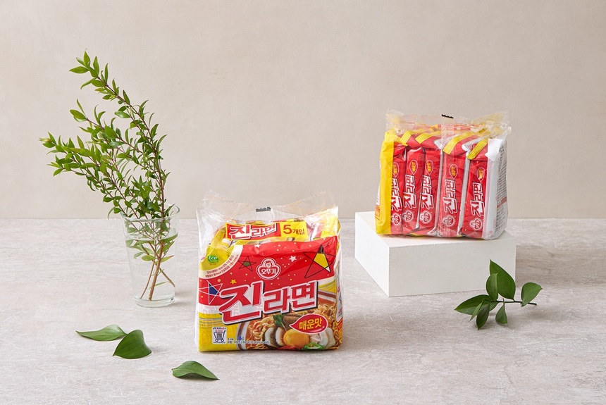 오뚜기, 플렉소 인쇄 ‘친환경 포장재’ 라면에 적용 업계 선도 나서